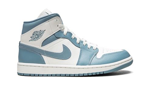 nike jordan dames blauw wit